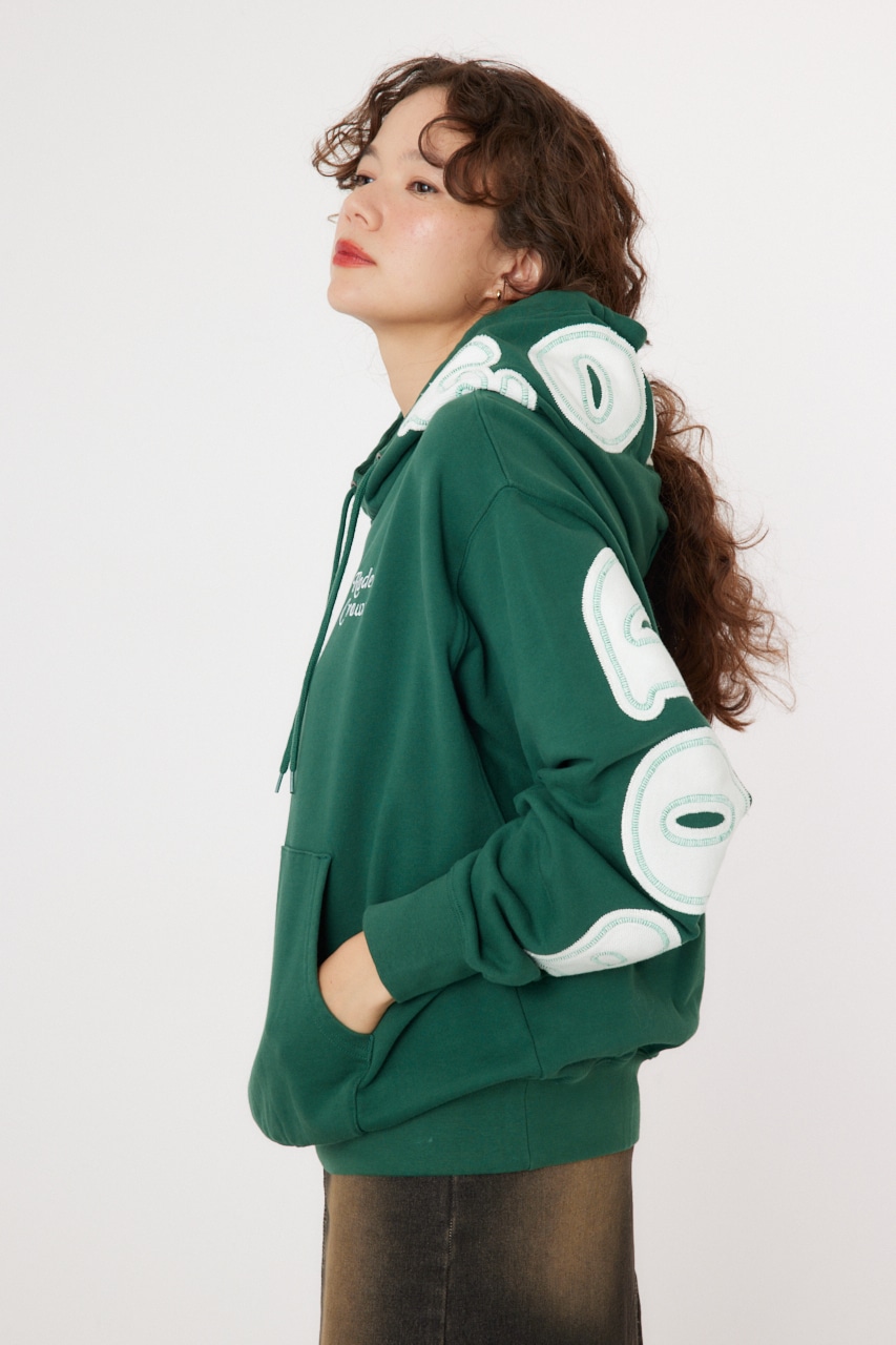 RODEO CROWNS WIDE BOWL | リバースパッチLOGOパーカー (スウェット