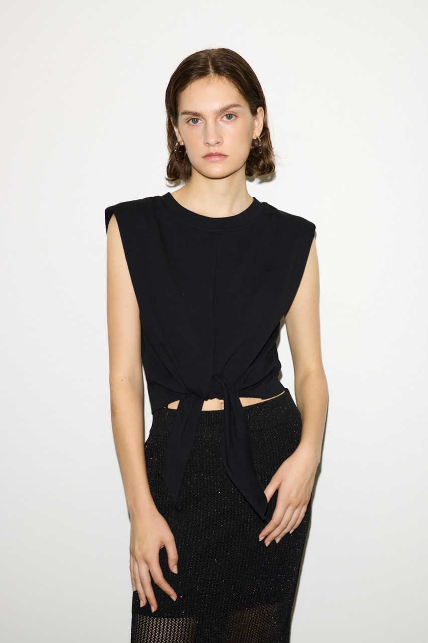 THROW by SLY | 【THROW】PADDED TIE トップス (タンクトップ ) |SHEL