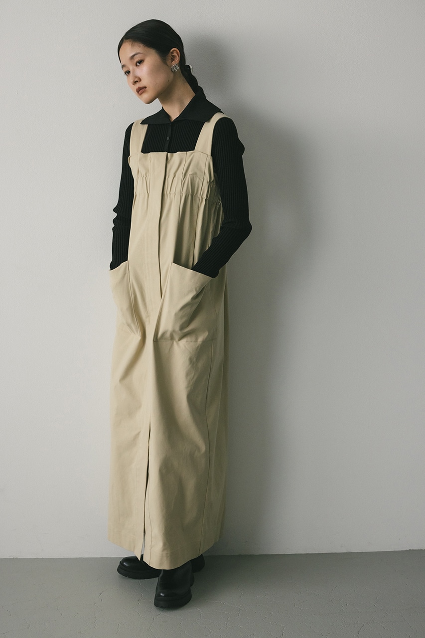 STYLEMIXER | ワイドギャザージャンスカ (ワンピース(ロング） ) |SHEL