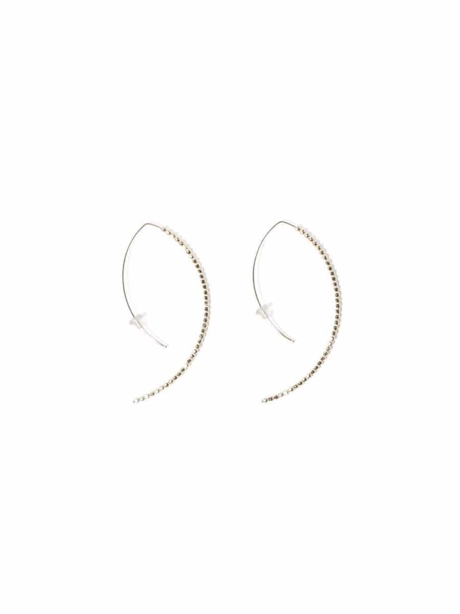 MIZUKI / 14KYGラージバナナフープピアス｜ESTNATION ONLINE STORE