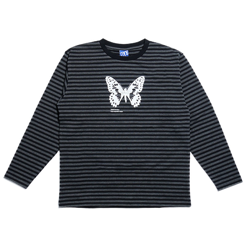 BYE JEREMY(バイジェレミー)/ Butterfly Longsleeve -BLACK- | E.S.P.
