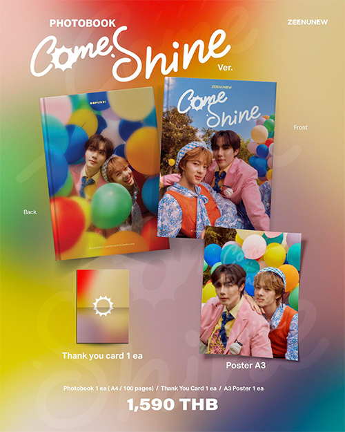 ZeeNuNew : Photobook - Come Shine Version @ eThaiCD.com