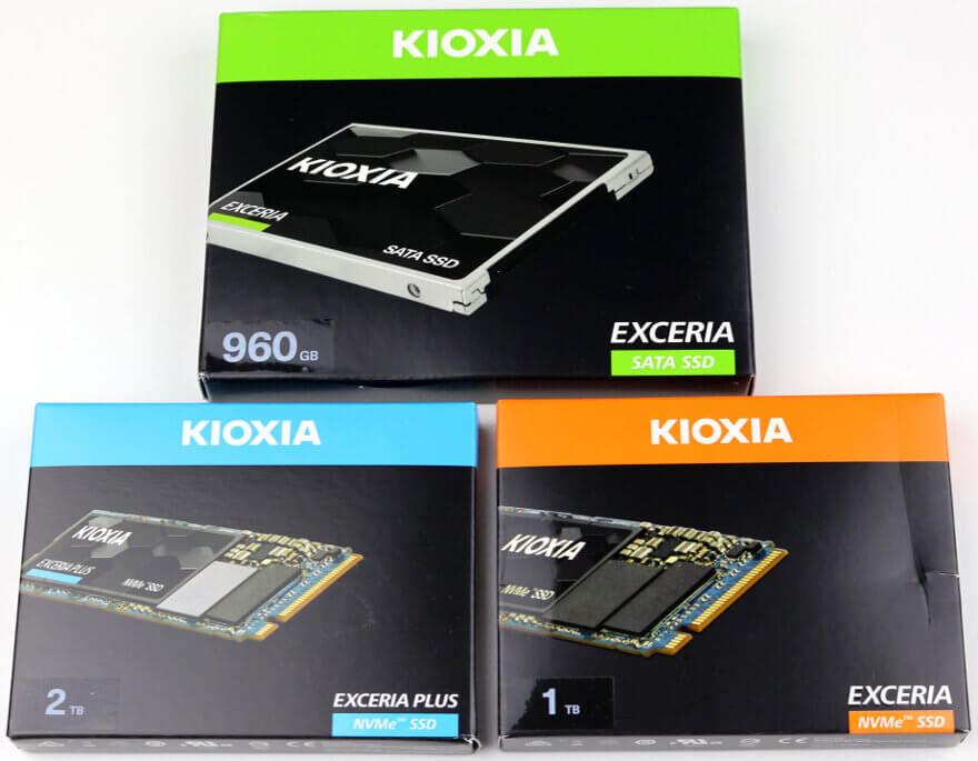 Kioxia Exceria SSD Roundup Review - eTeknix