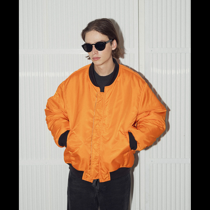 F.M.C.D. x EVANGELION】DOUBLE FACE PADDED BOMBER JACKET VINTAGE