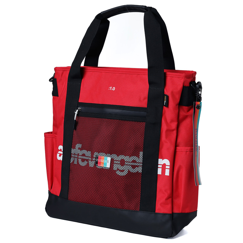 RADIO EVA A256 EVANGELION SHIN TOTE BAG by FIRE FIRST/RED