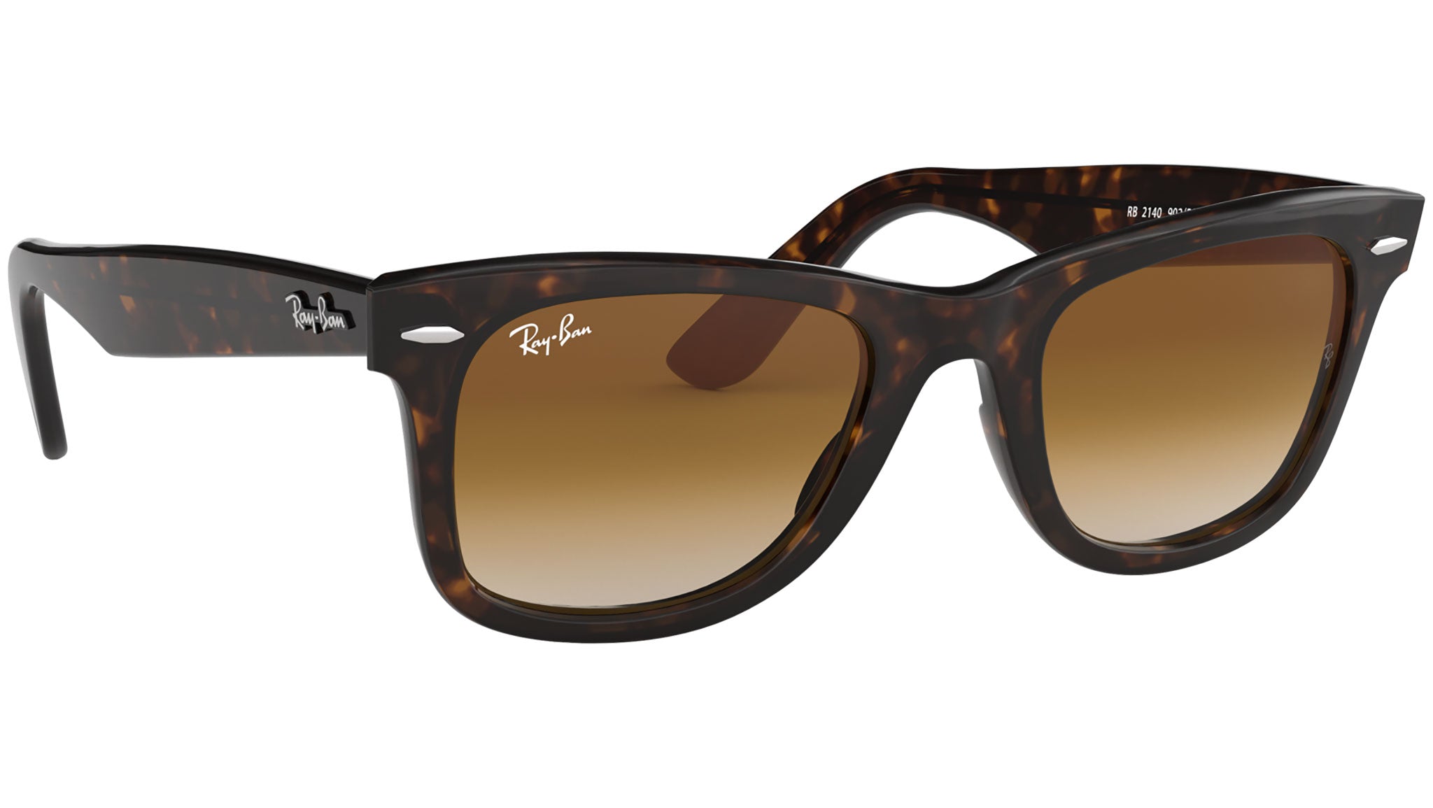 Ray-Ban Wayfarer RB2140 902/51 Tortoise Sunglasses - eye-oo.com
