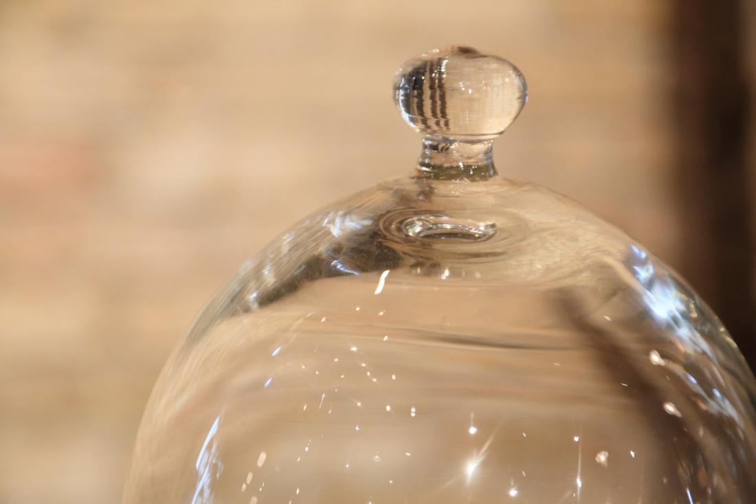 フランス アンティーク ガラスドーム – フランス、ヨーロッパの