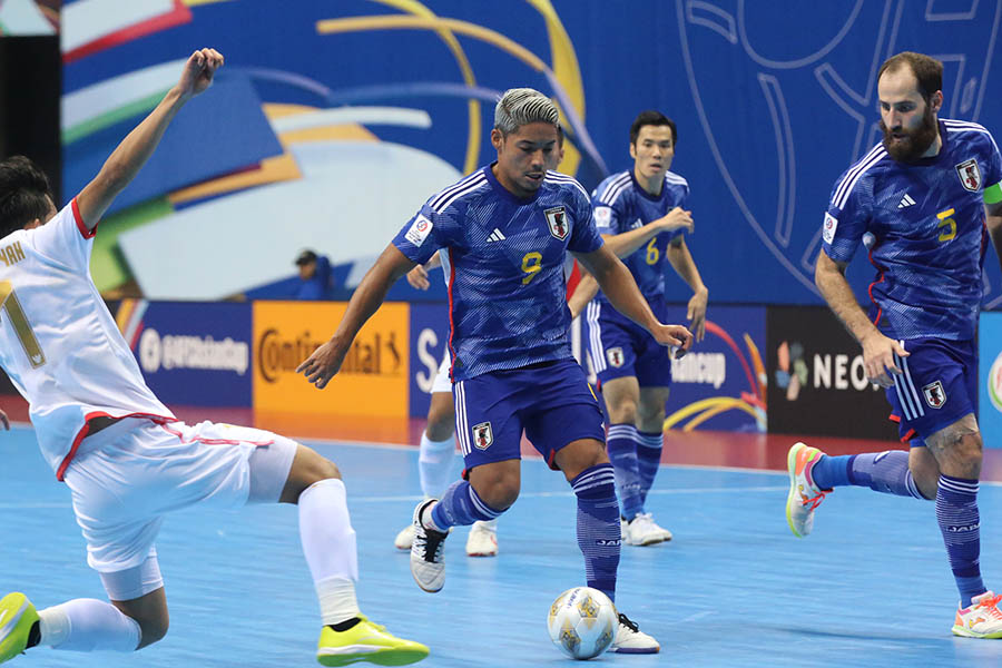 フットサル日本代表、ベスト4進出！ インドネシアに先制許すも10秒間で