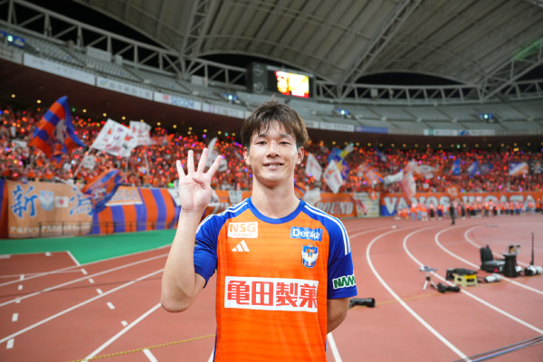 覚醒中！アルビレックス新潟FW長倉幹樹の進化が止まらない「J1でも頭