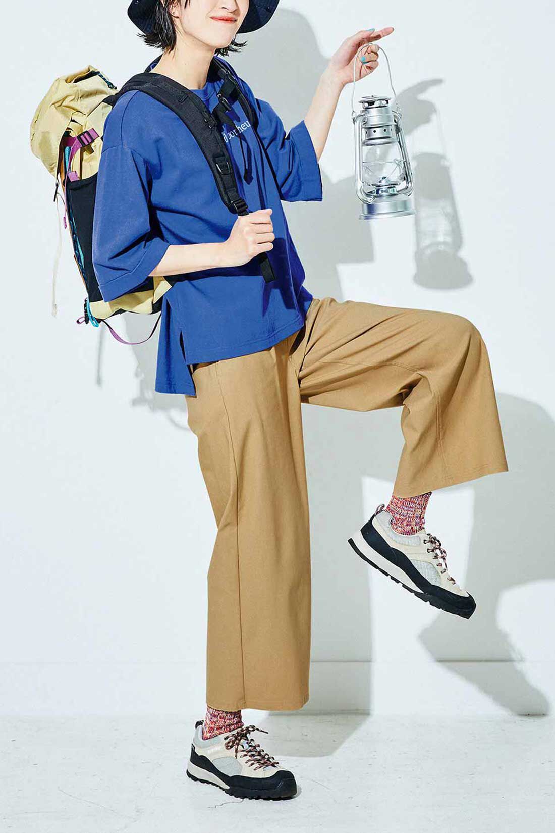 JENNE ジェンヌ 2way ハイウエストリラックスデニムパンツ 2wayハイ