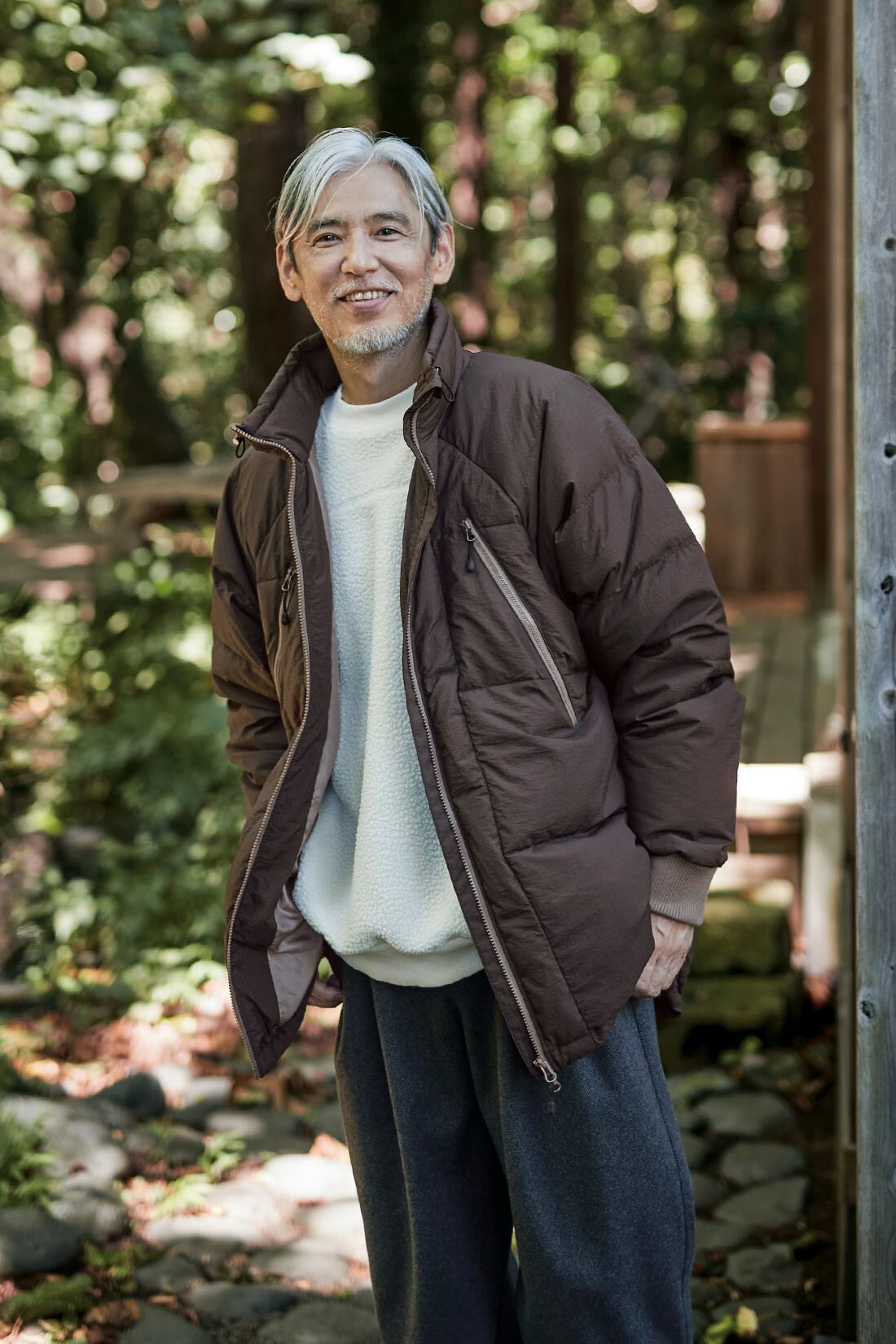 サニークラウズ 寝袋ダウンジャケット〈メンズ〉｜Sunny clouds