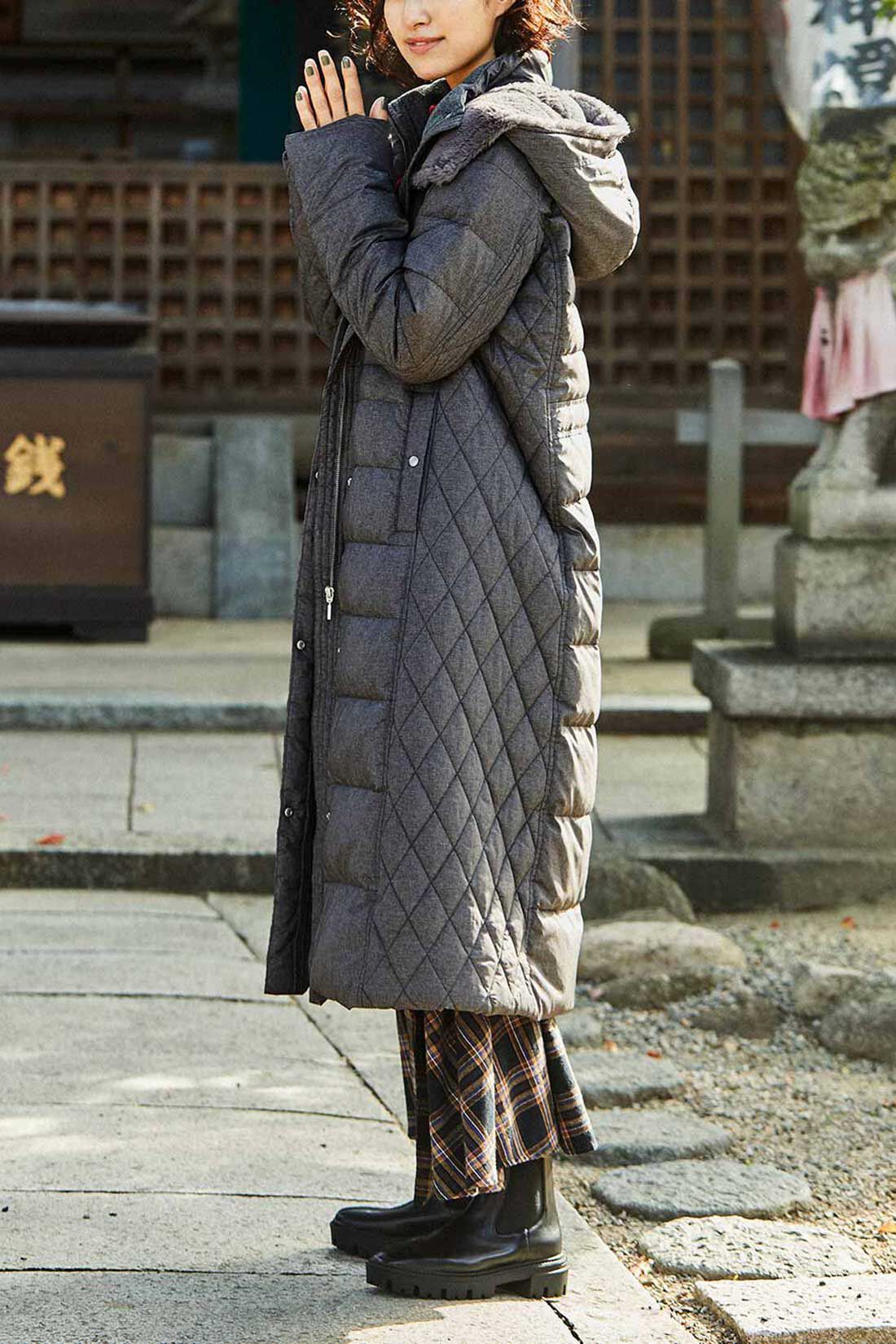 リブ イン コンフォート 寝袋みたいにあったか！ 細見せにこだわった