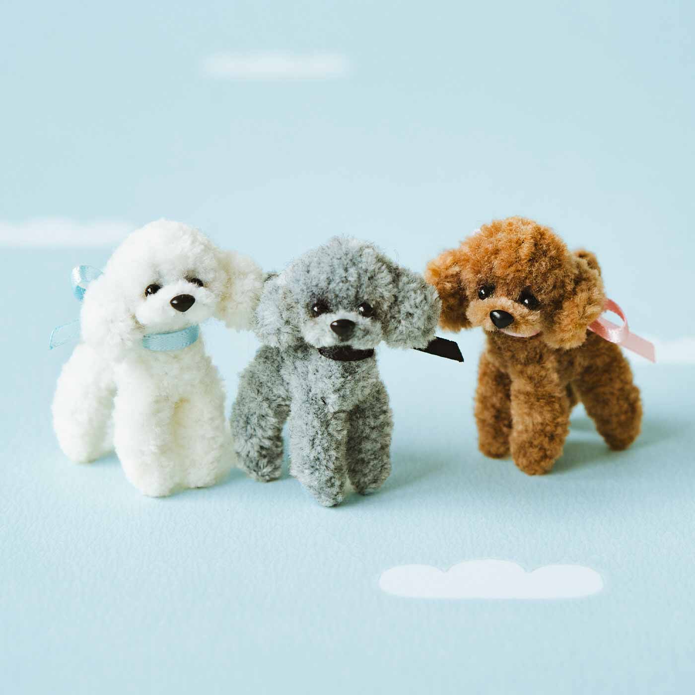 きゅんとかわいい モフモフモールで作る トイプードルの会｜Couturier