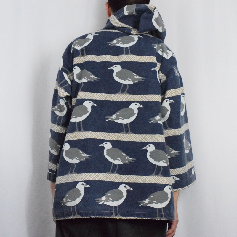 90s 90年代 ミシガンラグ カモメ 総柄 アメリカ製 | ビンテージ古着屋