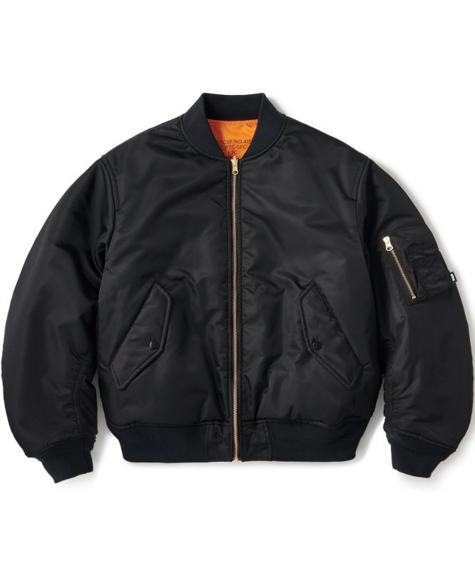 FTC/SPEC MA-1 JACKET BLACK - FeelFORCE