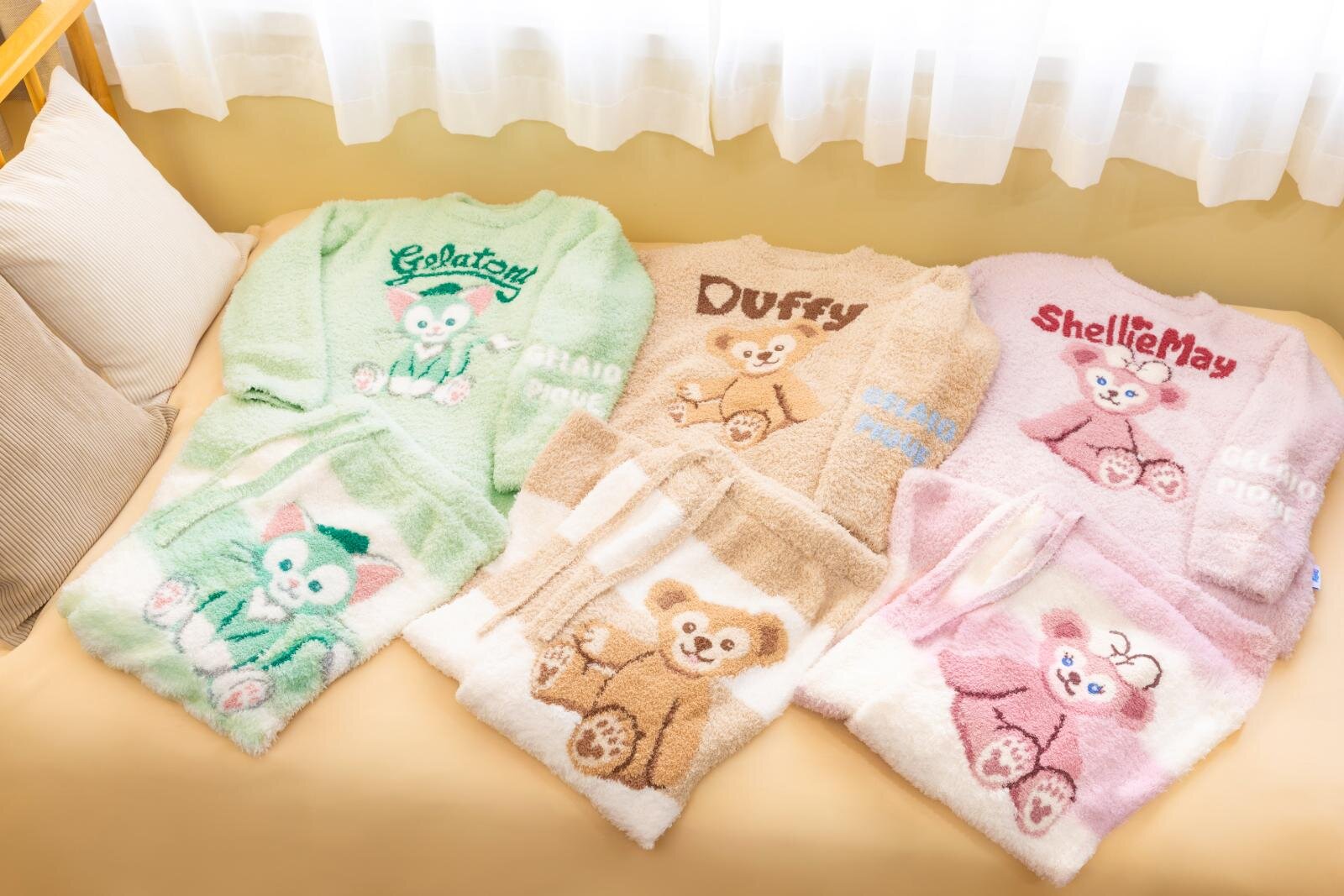 ジェラート ピケ「ダッフィー」のルームウェアやまんまるポーチ、東京