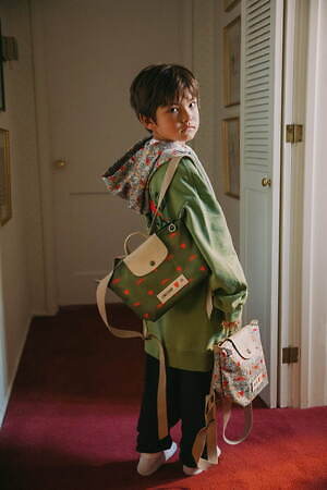 ロンシャン × EUのコラボバッグ、ヴィンテージ風パッチワークのバック