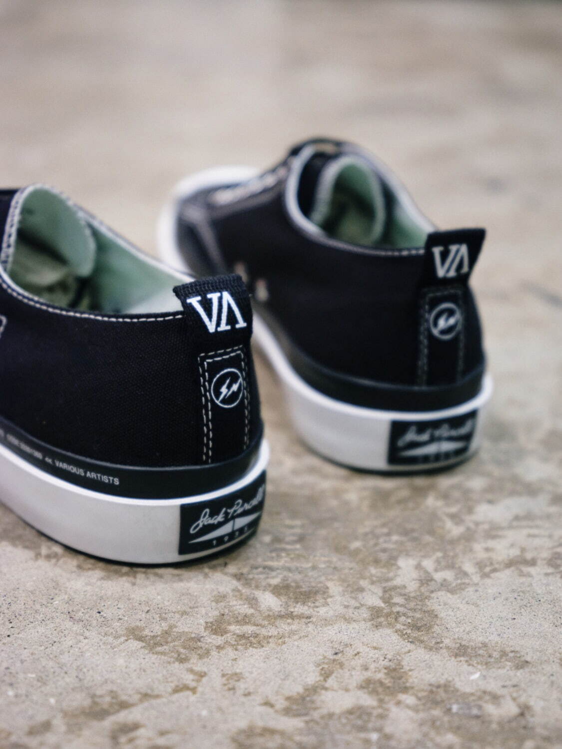 コンバース×フラグメントのスニーカー「ジャックパーセル 1935」藤原