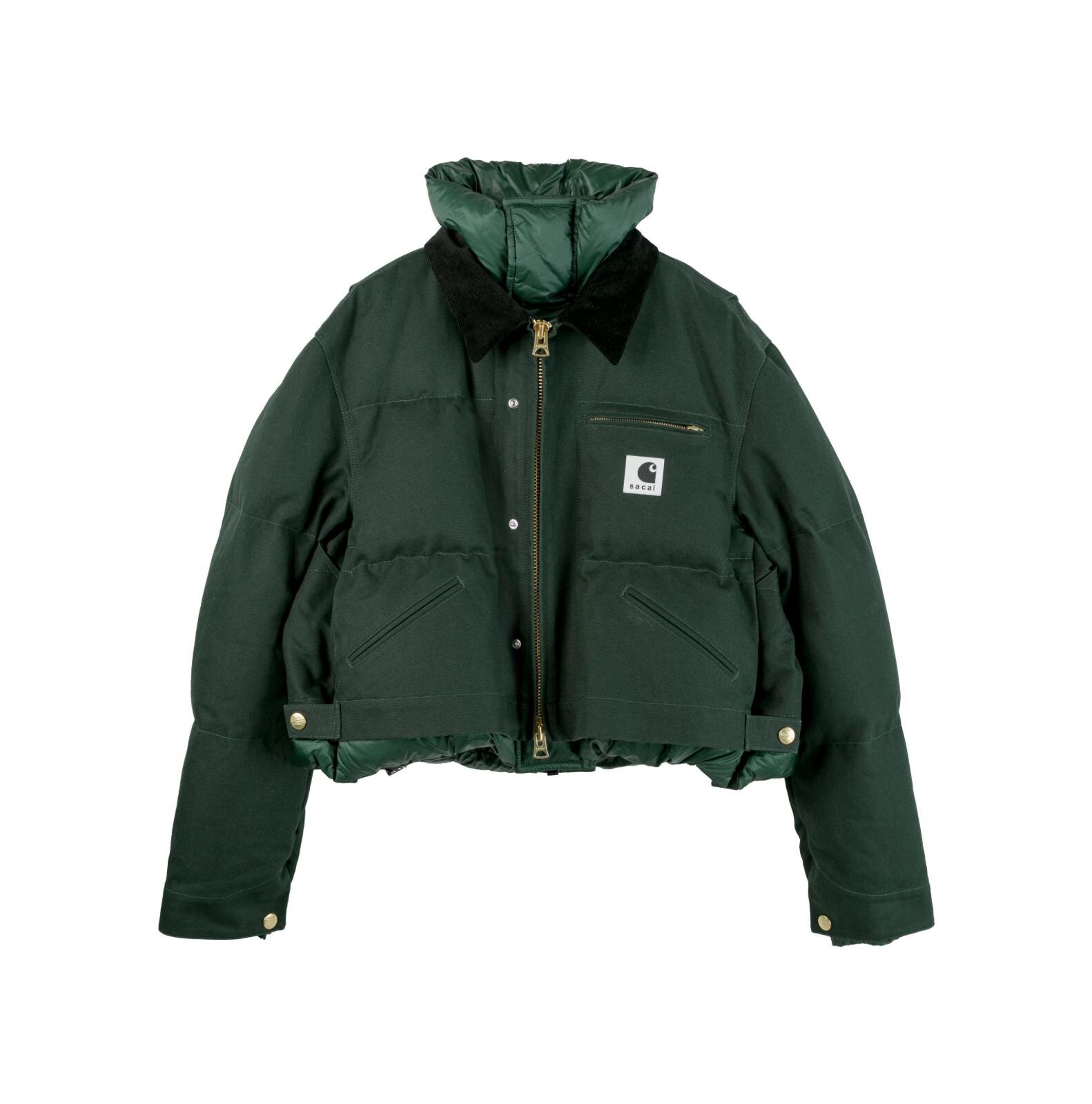 sacai×カーハート WIP「デトロイトジャケット」に中綿ジャケットを