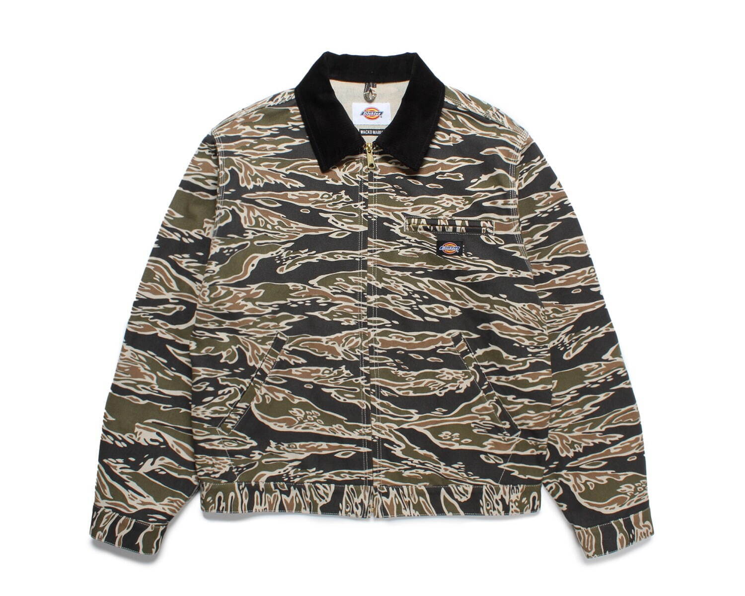 ワコマリア×ディッキーズ、“レオーパード＆カモ柄”纏ったワーク