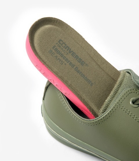 エンジニアド ガーメンツ×コンバース×ビームス、3つの素材からなる