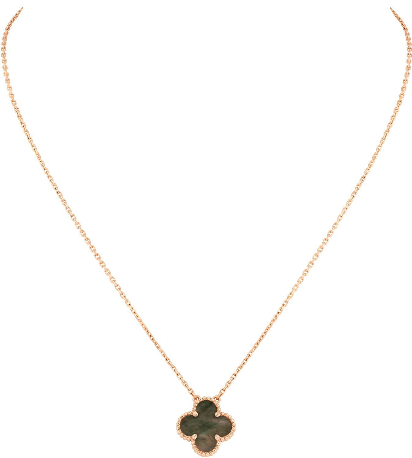 ヴァン クリーフ＆アーペル「アルハンブラ」新作、虹色に輝くグレー