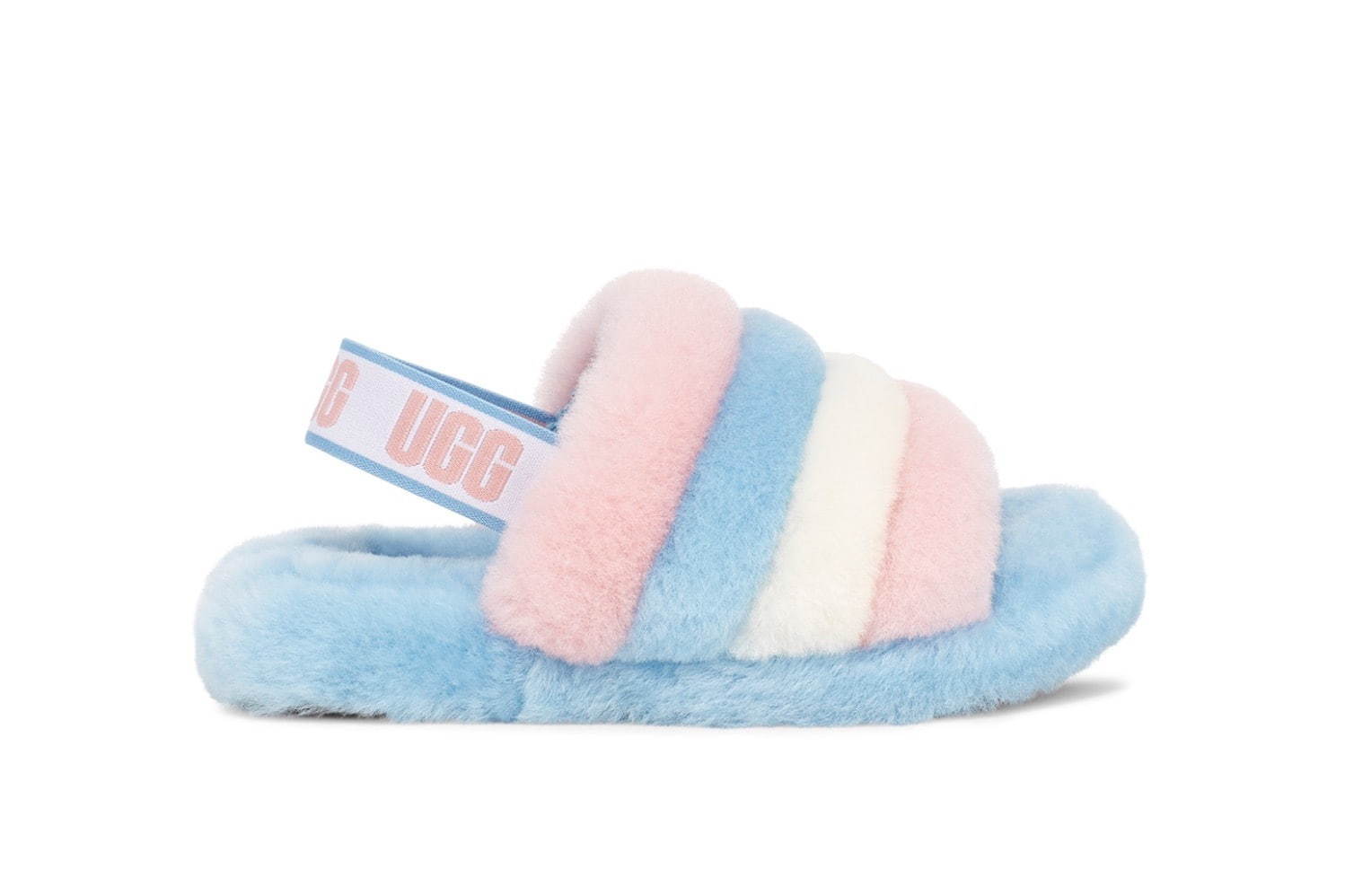 UGG ゼブラ柄 ファーサンダル ピンク 写真17/27｜UGGの“厚底ソール