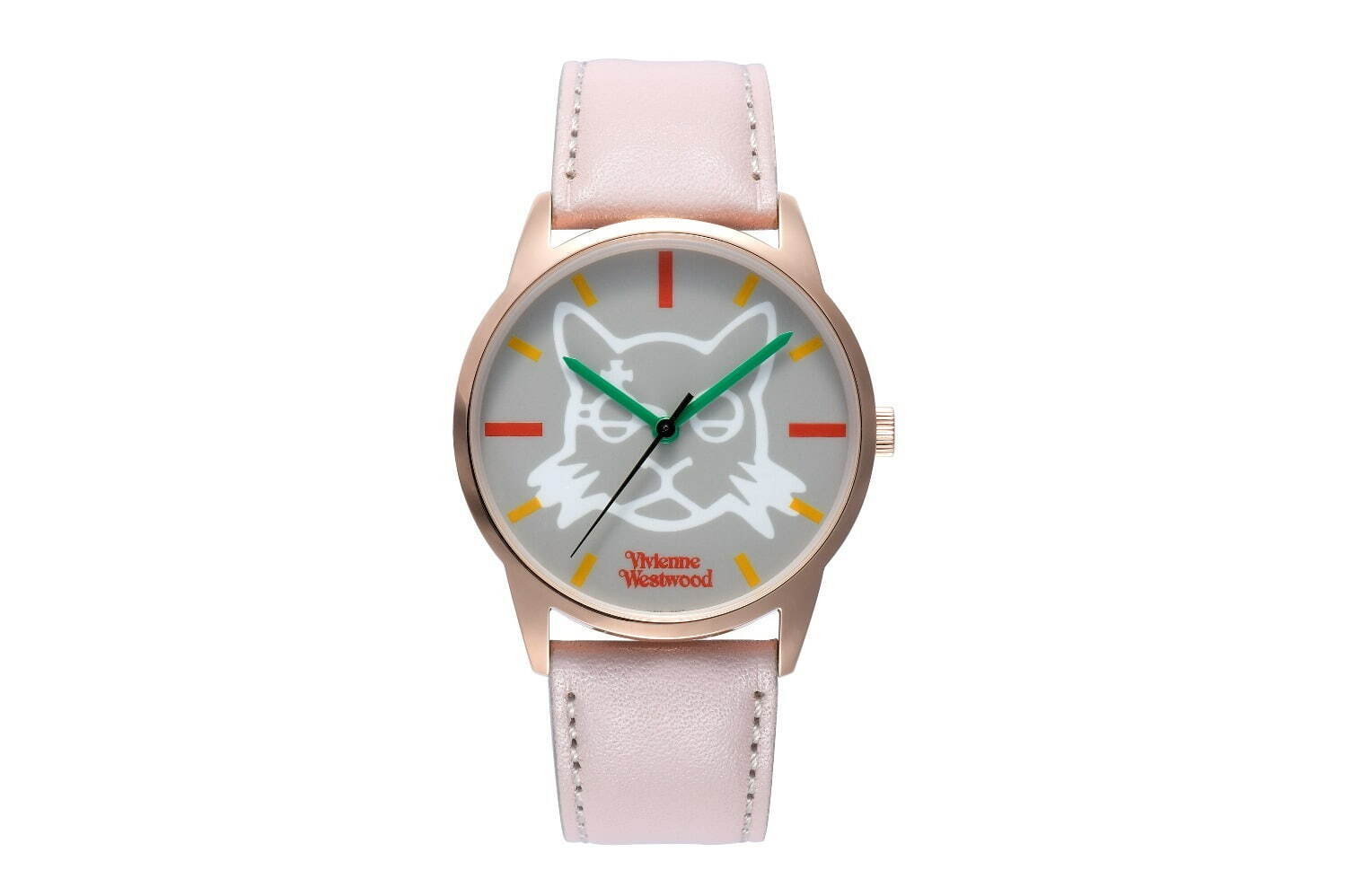 ヴィヴィアン・ウエストウッドの“猫アート”腕時計、ユニセックスの