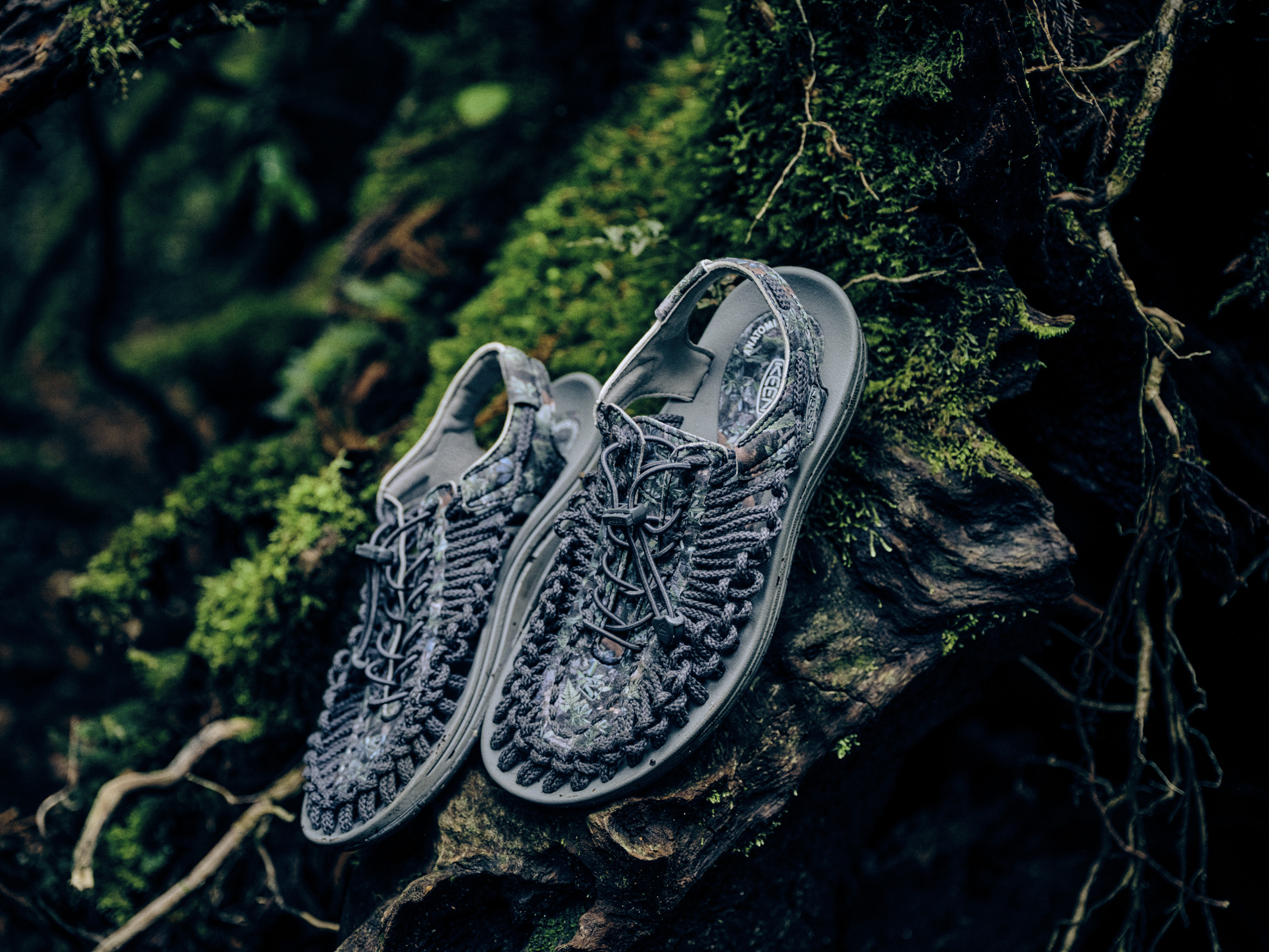 キーンが屋久島の自然をモチーフにしたサンダルを発売、井浦新とコラボ