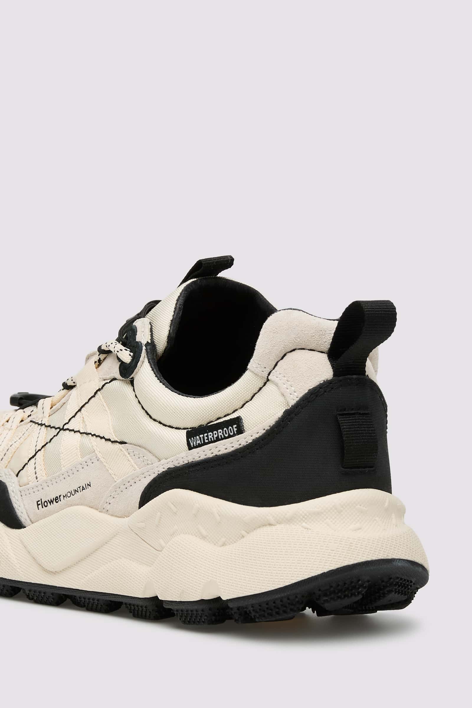 Shop Flower Mountain IWANO 2 UNI White-Black Sneakers in Size 42