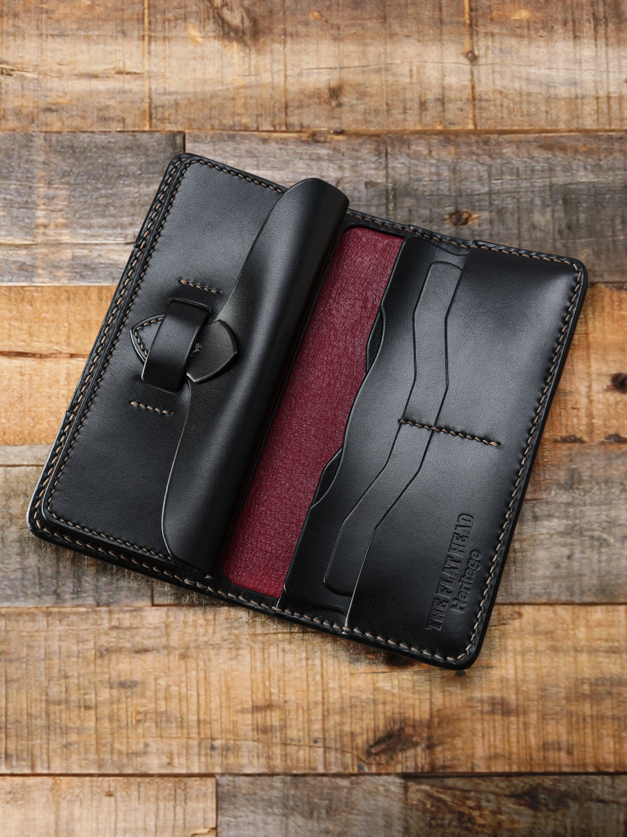 多脂革 ロング ウォレット FN-WLN1-4SC | THE FLAT HEAD