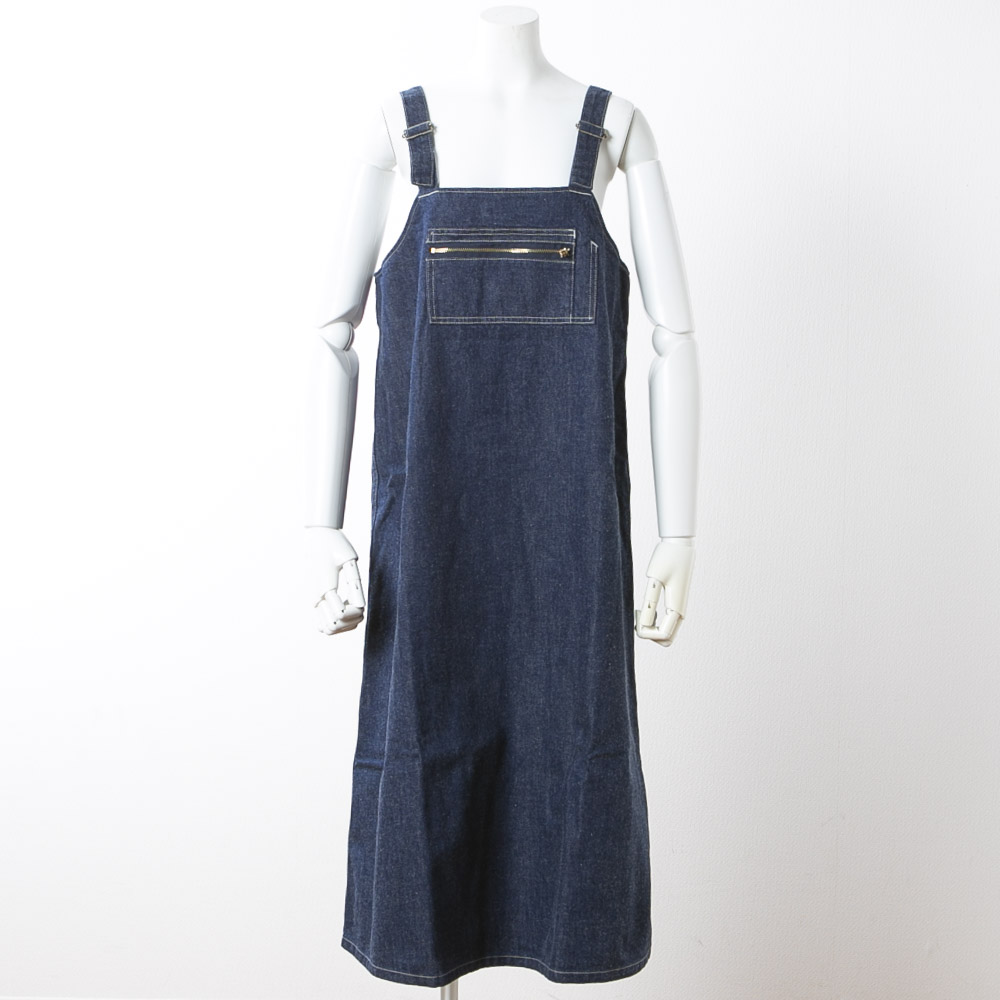 ダントン DANTON サロペットスカート KDM_OVERALLS SKIRT ＃DT-F0009