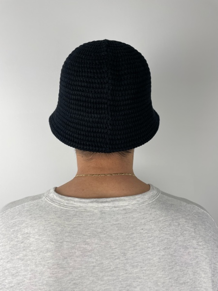 COOTIE / Knit Crusher Hat -Black-