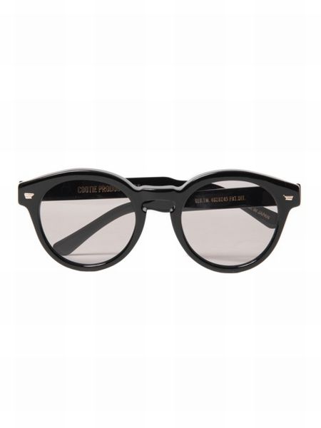 COOTIE / Raza Round Glasses -Black×Smoke-