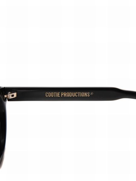 COOTIE / Raza Round Glasses -Black×Smoke-