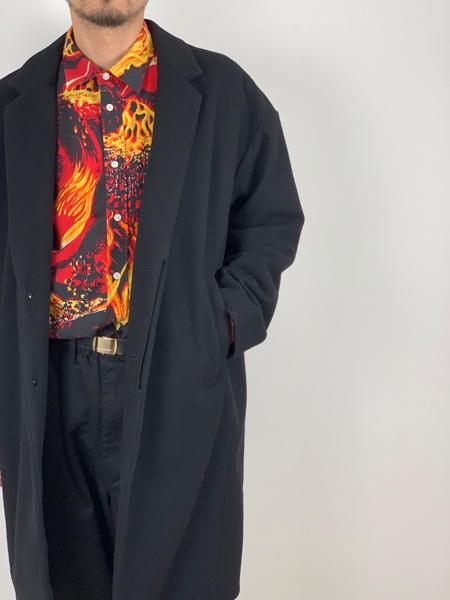 COOTIE クーティ 通販 19AW Wool Mossa Chester Coat (Long)