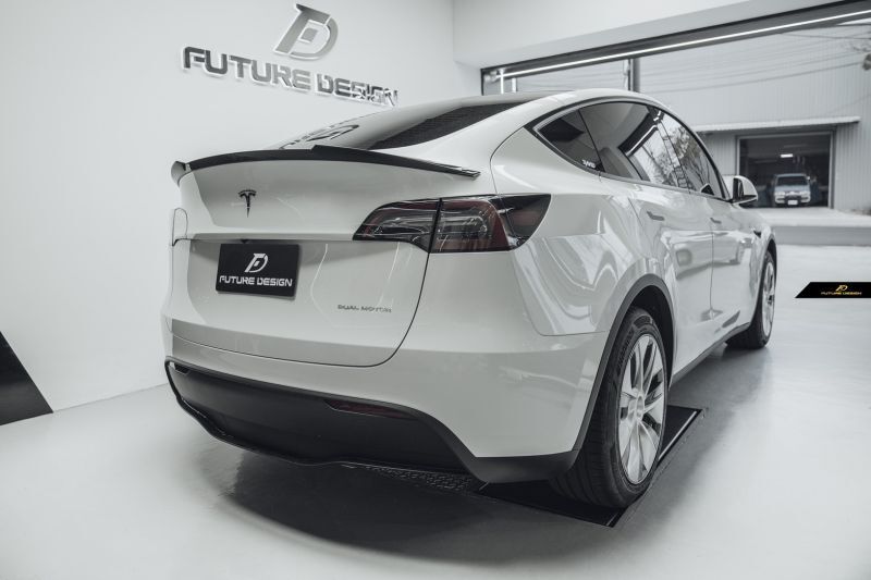 TESLA テスラ MODEL モデル Y トランク用 リアスポイラー 本物