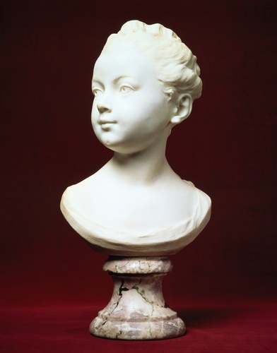 少女胸像 | ジャン＝バティスト・ルモワーヌ（子） | 収蔵品詳細