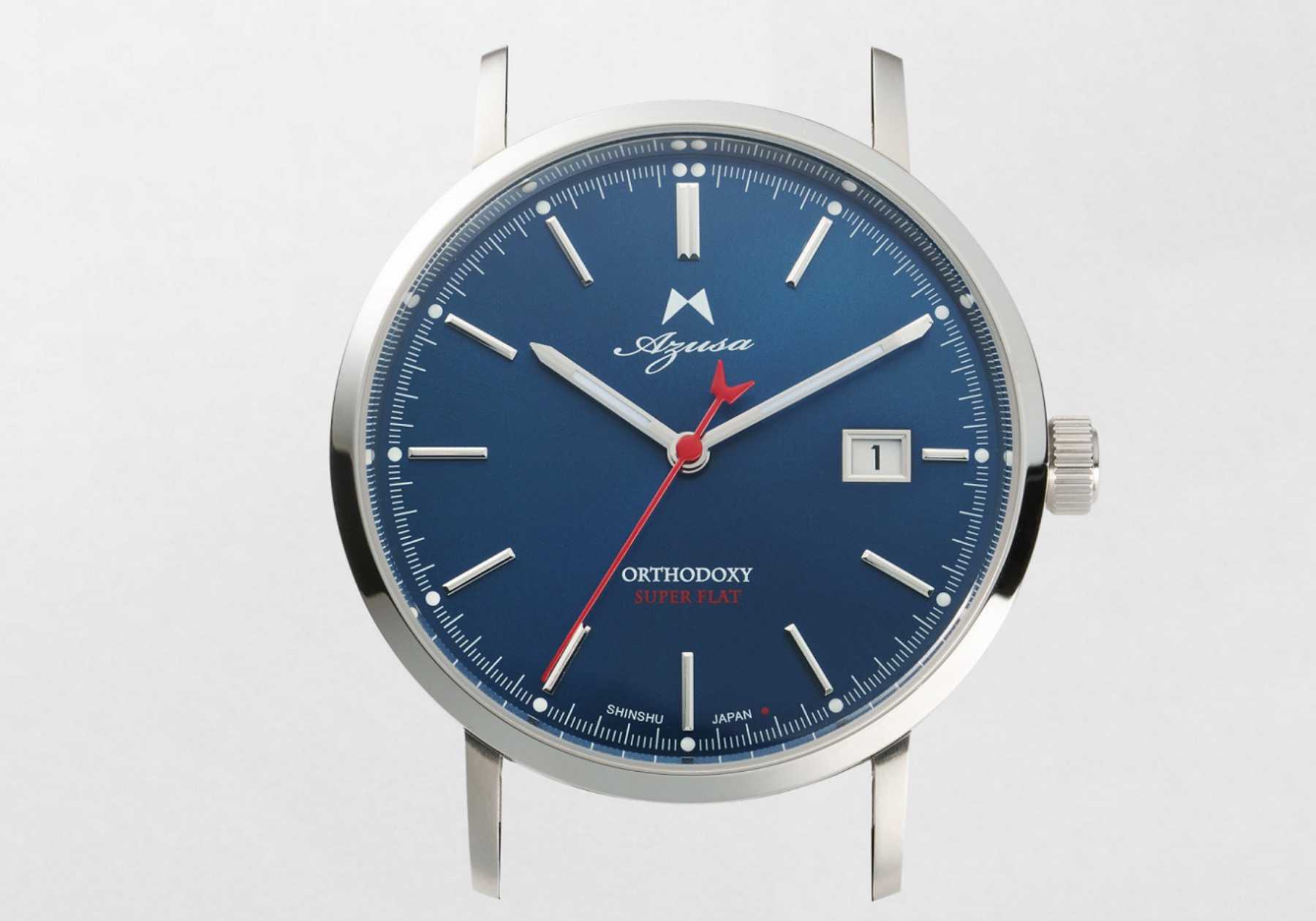 ORTHODOXY 赤針モデル ブルー ヘッドのみ | 時計屋復刻堂