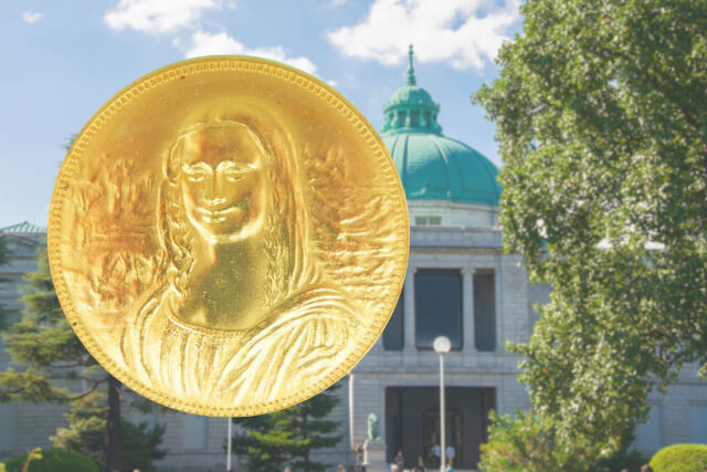 1974年モナリザ初来日！記念純金メダルの詳細と「貴金属買取」の価値