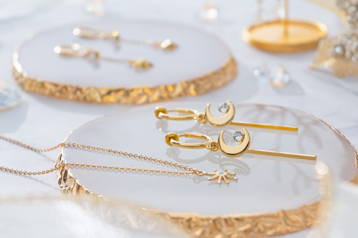 ピ*ラ様 遺品整理 ゴールドアクセサリーセット 750刻印