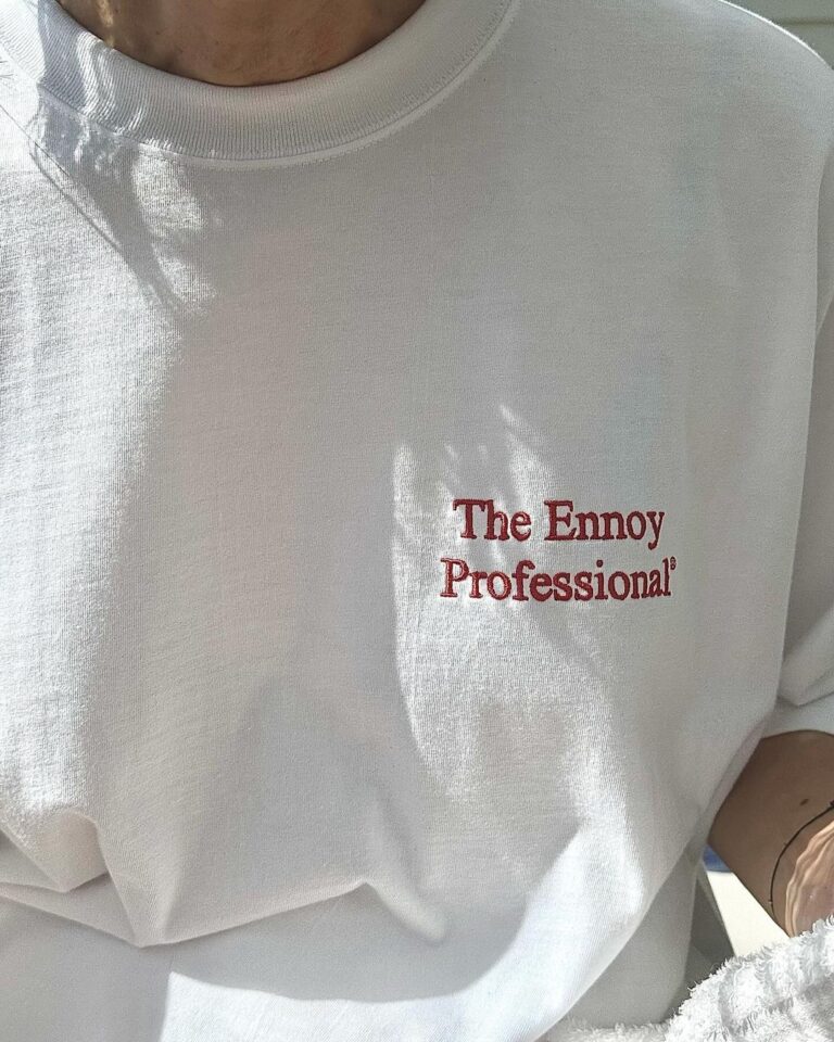 ENNOY “PROFESSIONAL LOGO T-SHIRT LED LOGO”が2024年 8/17 発売予定