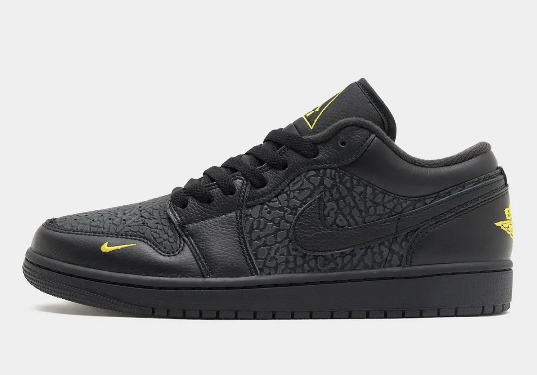 2025年 10/3 発売予定】NIKE AIR JORDAN 1 LOW “Elephant Print/Black