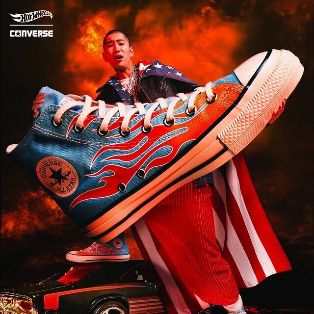 2025年 2/21 発売】Hot Wheels × CONVERSE ALL STAR AGED HI “CF/FL