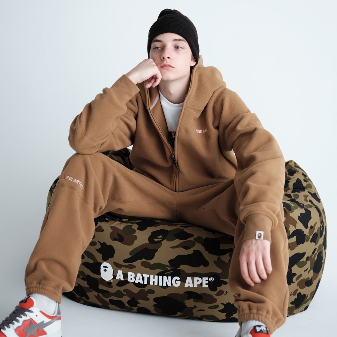 A BATHING APE × POLARTEC collectionが9/9、9/10 発売 (ア ベイシング
