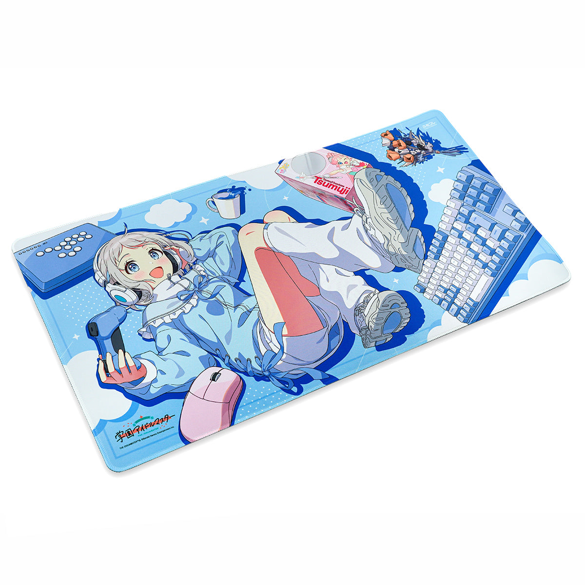 ふもコレ × 学園アイドルマスター ゲーミングマウスパッド 葛城