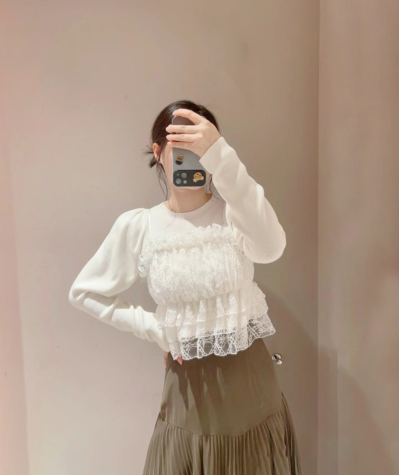 Fubail / ショートチュールキャミソール