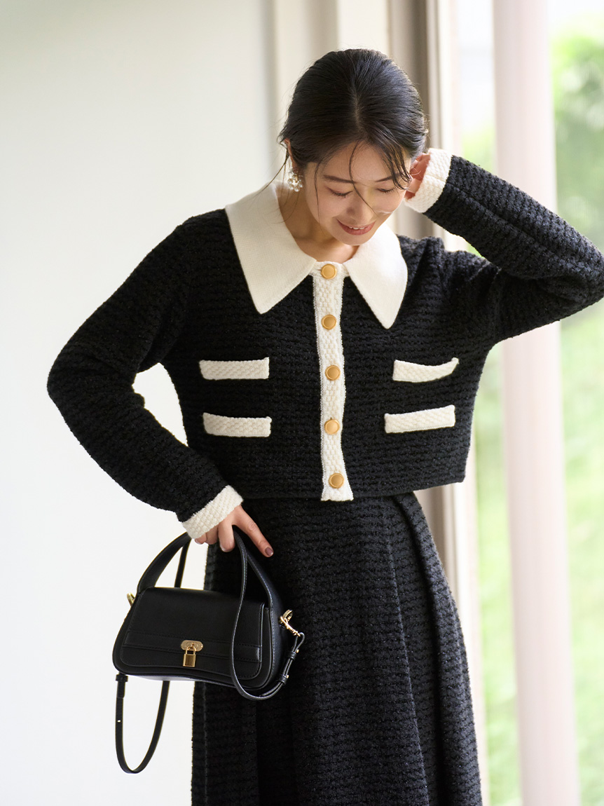 Fubail / 襟付きツイードセットアップ