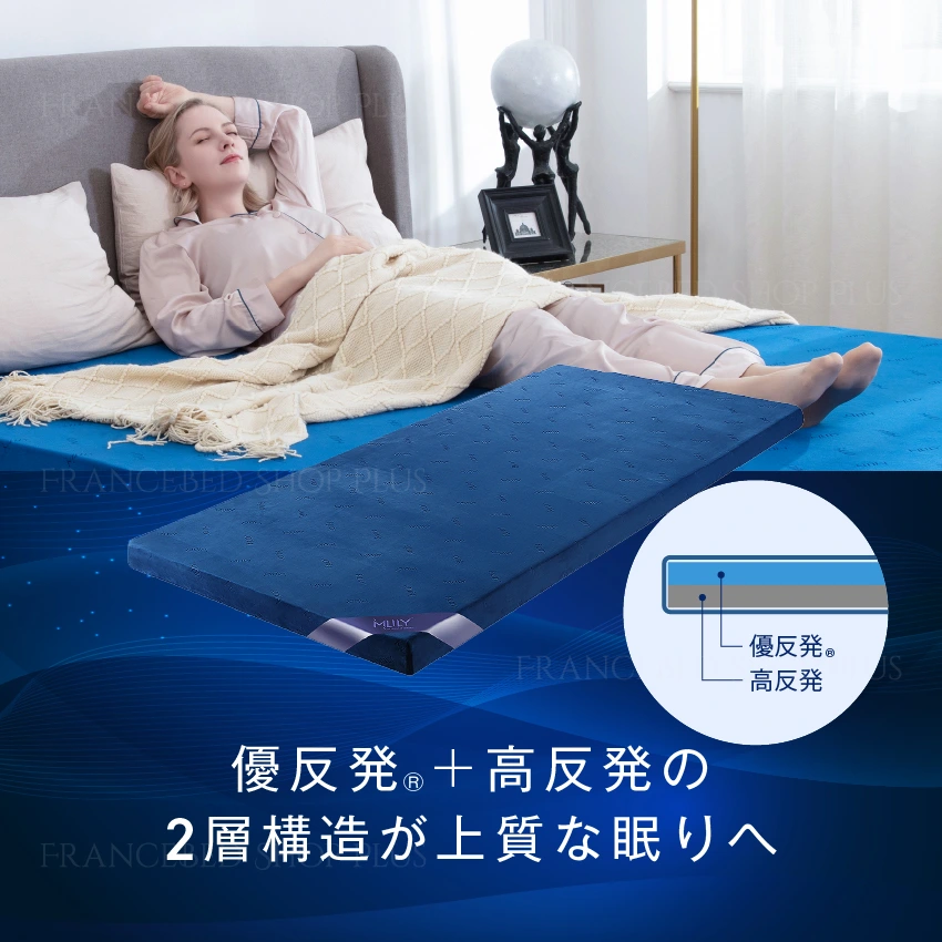 MLILY エムリリー 優反発マットレストッパー 5cm | 【公式通販