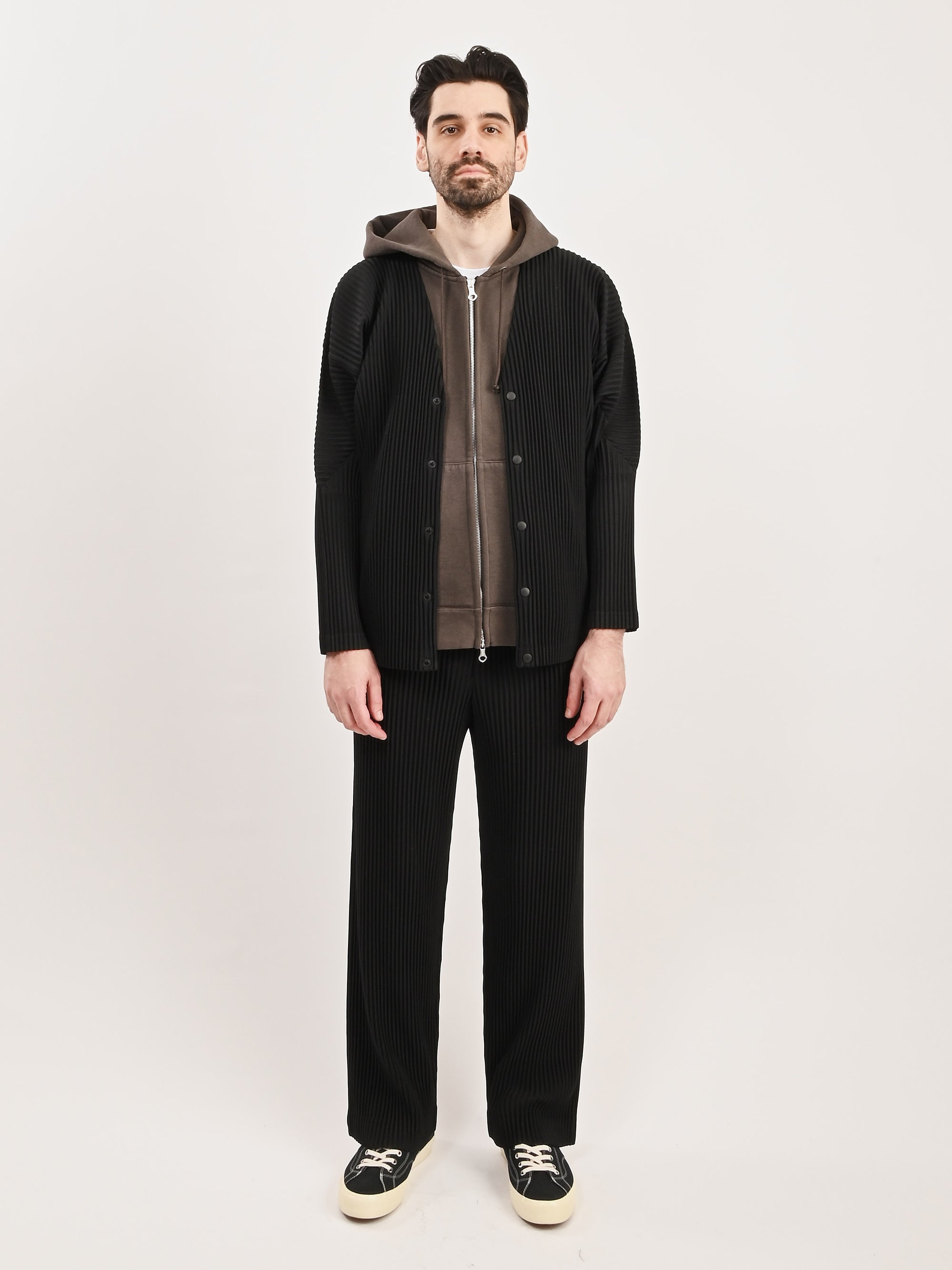 Homme Plisse Issey Miyake - Black Basics Jacket – Frances May